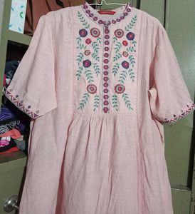 Boho Embroidered Dress