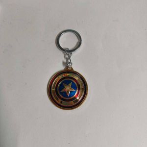Captain America Keychain