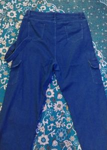 Cargo Jeans with Suspender Straps