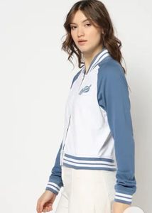 Colour block winter jacket