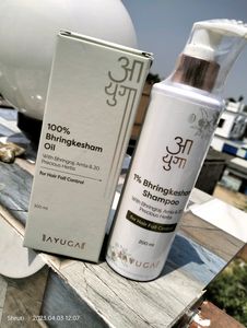 Ayuga Bhringkesham Shampoo+Hair Oil