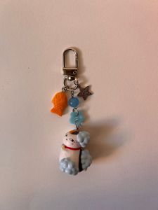 Nyanko-sensei Keychain ❤️