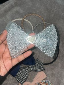 Hair Accessory Bundle ( 4 bands &amp; 5 bows )