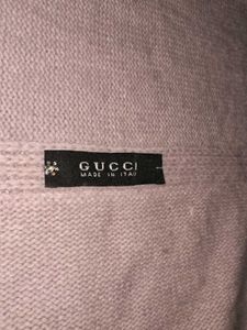 gucci pink  Knit Poncho