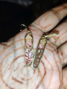 Gold-pink Fantasy Jewellery Set