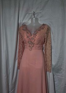 Peach Gown