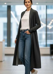 Elegant Long Cardigan