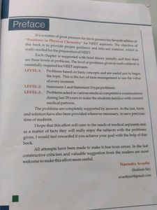 Problems in Physical Chemistry for NEET