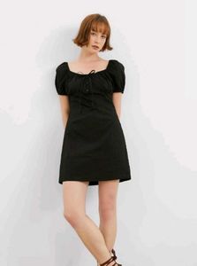 BLACK SEXY SHORT DRESS