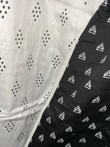 Black And White Kurta With Palazzo For Daily Wear