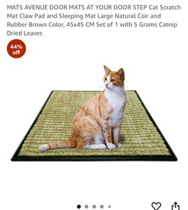 Coir Scratch Mat For cats