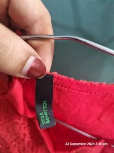 United Colors Of Benetton Red Dress