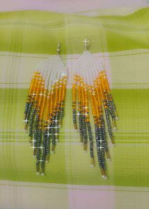 New Stylist Glass Beaded Earrings