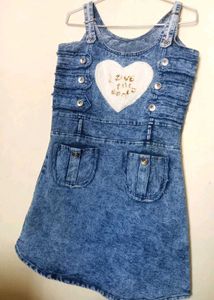Denim Jumper Dress