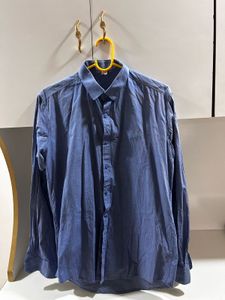 Blue &amp; Purple Shirt (Combo of 2)
