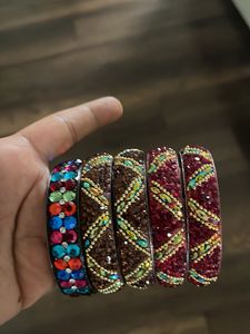 Set Of 11 Bangles And 10 Kada