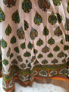 FullFlare AnarkaliKurti with a BeautifulBoho Prin