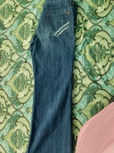 Flare Leg Denim Jeans
