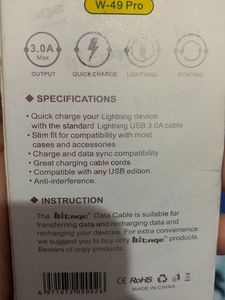 Iphone USB cable -1.2m