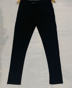 Black Lycra Stretchable Trousers for Boys 28