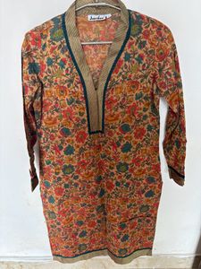 Svarika Small Size Olive Green Kurta