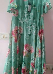New Sea Green Dress