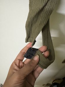 Olive Green Body Suit