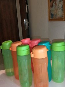 Combo Of 6 Tupperware Water Bottle