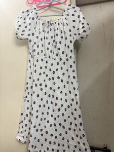 Floral Print Midi Dress