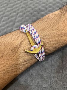 Gold anchor Bracelet