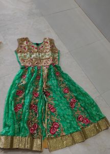 Sale Price80-90%off Green Colour Anarkali Dress..