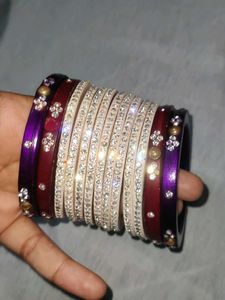 Sparkling Bangle Set