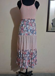 Floral Tiered Maxi Dress