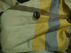 Stylish Plaid Trench Coat