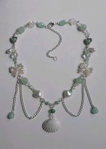Mermaid Core Mint Green Necklace