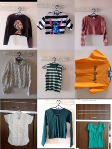 Combo Of New 9 Tops