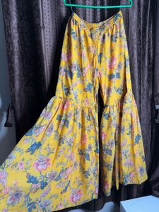 Yellow Palazoo Set 💛