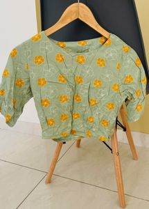 Floral Crop Top