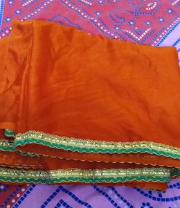Orange Saree