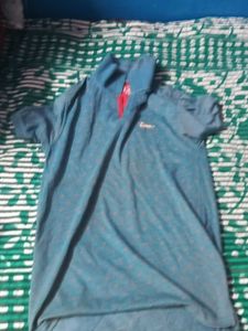 Blue Patterned Men's Shirt