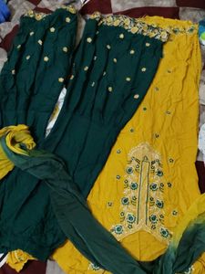 Cotton Suit Salwar With Dupatta For Women