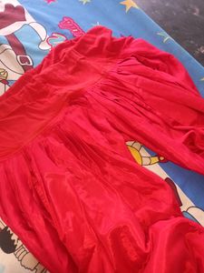 Red Silk Salwar