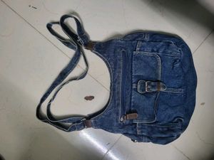 Denim Shoulder Bag