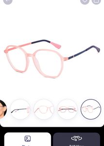 Lenskart Air OnlineTransparent Full Rim Geometric