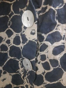 Light Print - INDIGO Cotton Kurta
