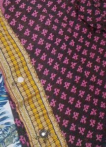 Vintage Print Tunic Top