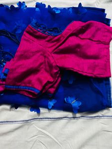 Saree With Blouse