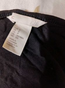 H&amp;M Black T-Shirt - Soft and Flowy