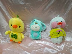 Combo Of 3 Imprted Plushies Toys