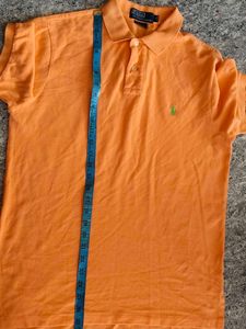 Ralph Lauren Orange Polo Shirt - Siz